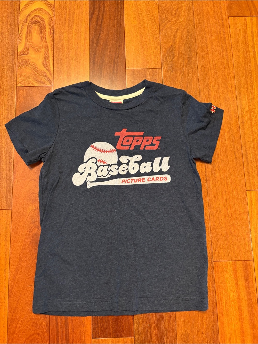 Homage Topps Navy Tee for Kids